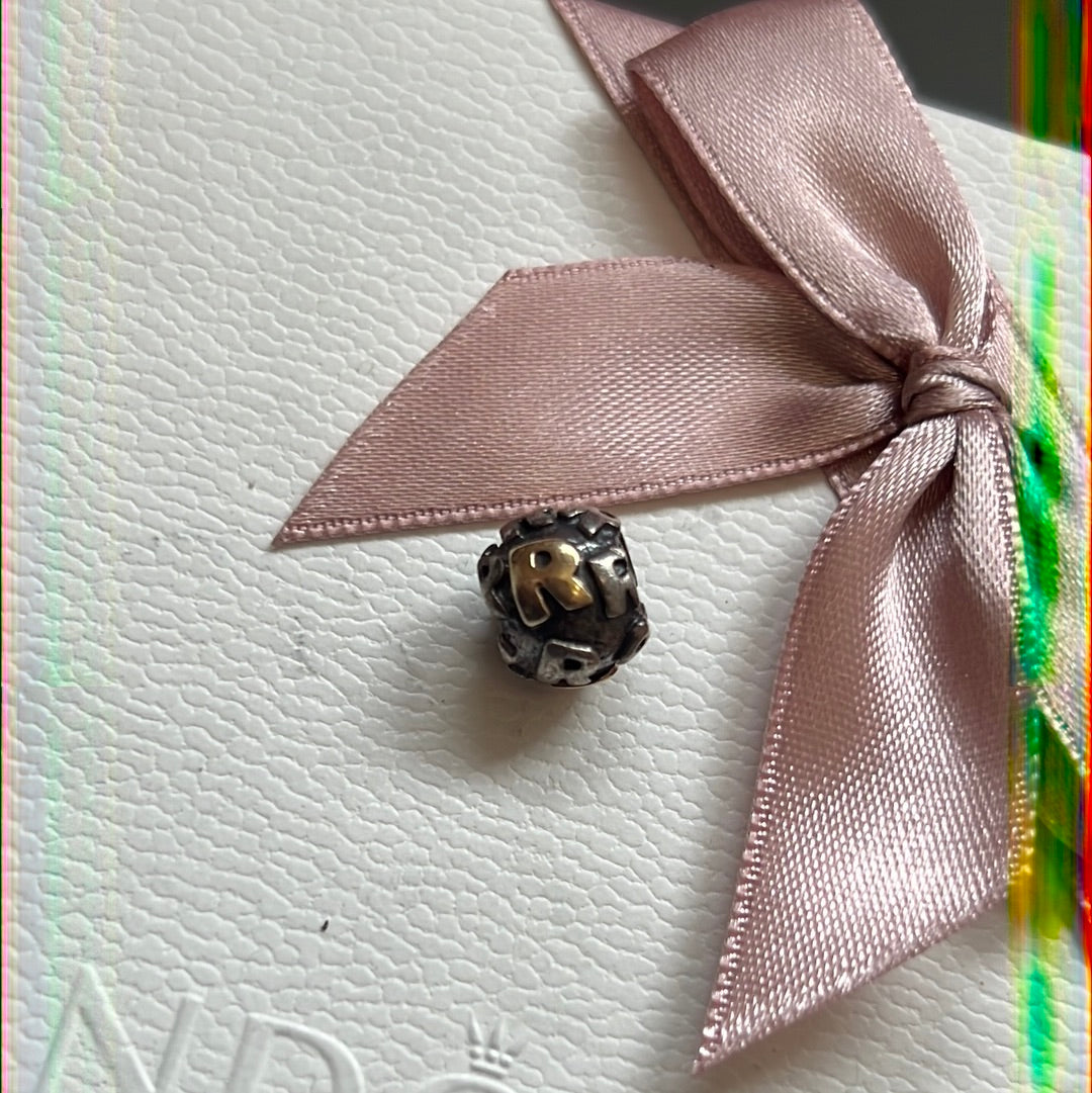Genuine Pandora Retired Golden Letter R – Preloved Pandora Boutique