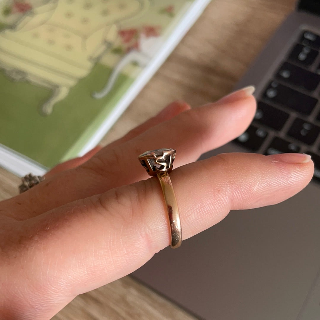 Thomas Sabo Rose Gold Clear Stone CZ Eternity Ring Size 54 VARIOUS STYLES