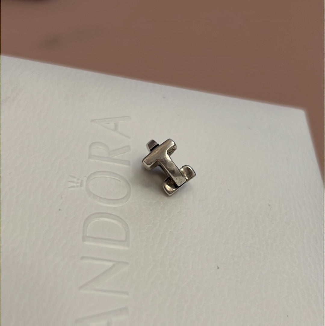 Genuine Chamilia Letter T Spacer Charm