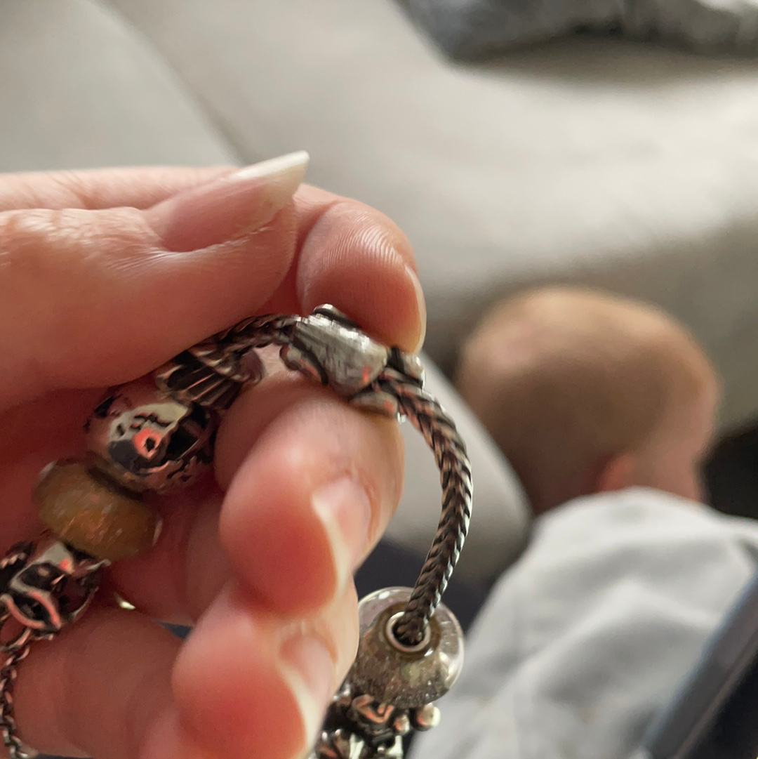 Genuine Trollbeads Hugging Teddy Bear Charm