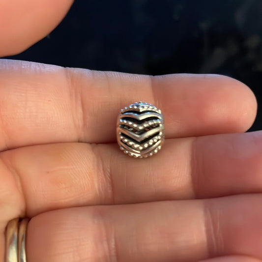 Genuine Pandora Wishbone Openwork Beaded Charm