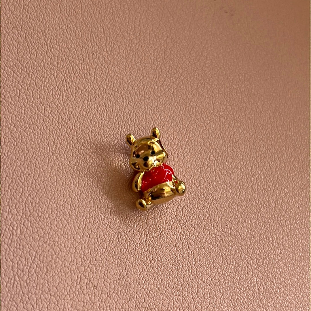 Genuine Pandora Shine Gold Winnie The Pooh New Style Charm