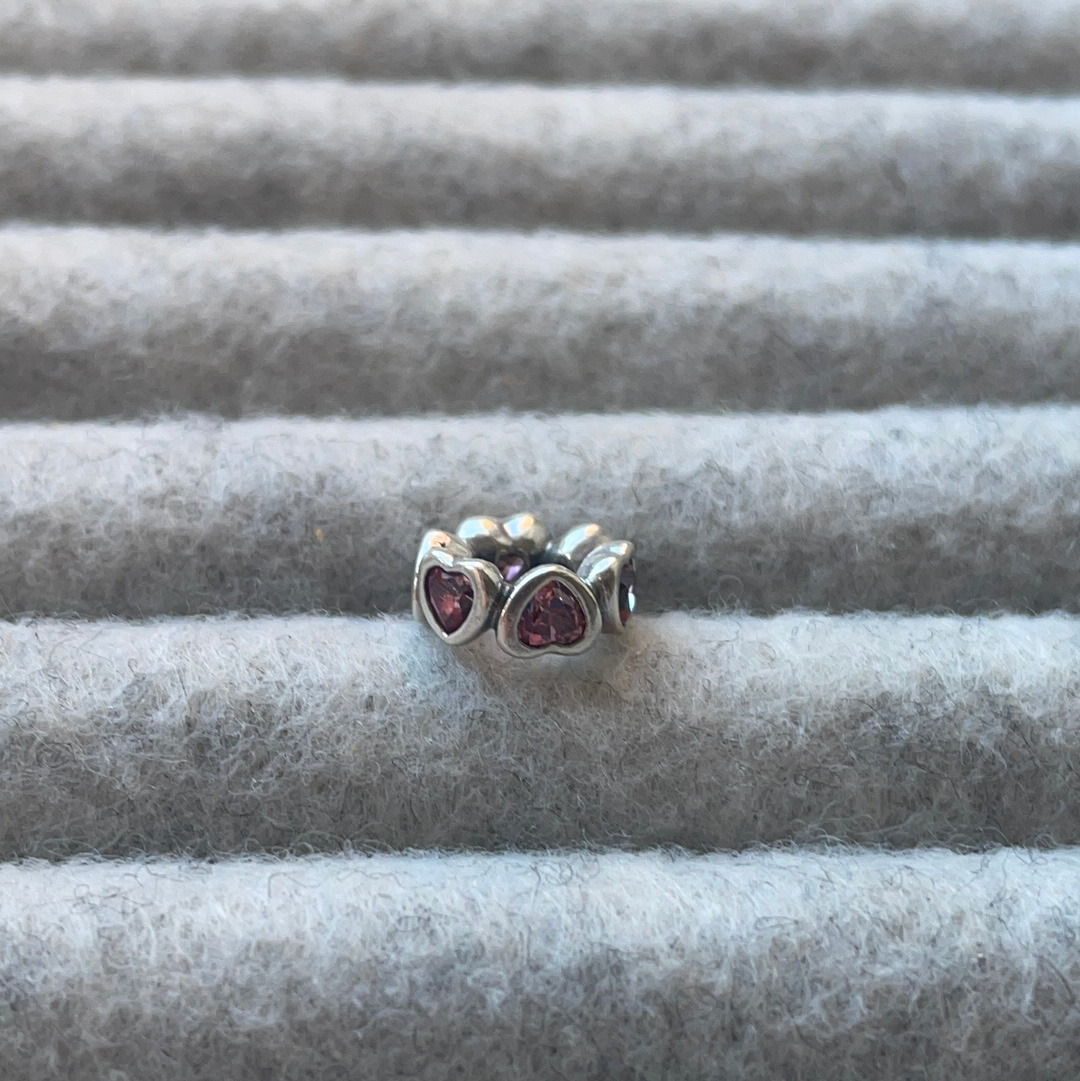 Genuine Heart Pearl Stone Spacer CHOICE