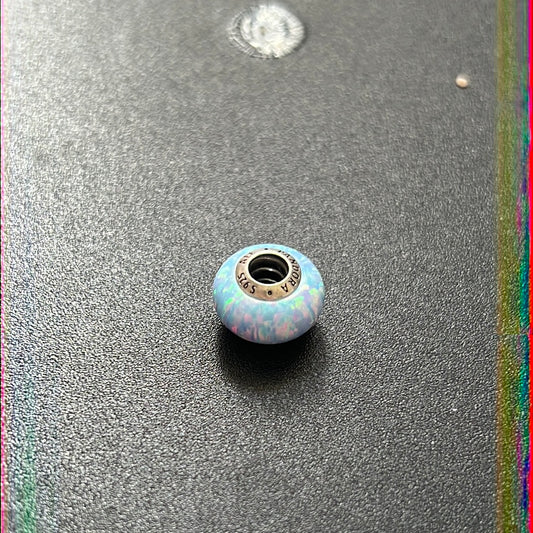 Genuine Pandora Beautiful Opal Murano Charm