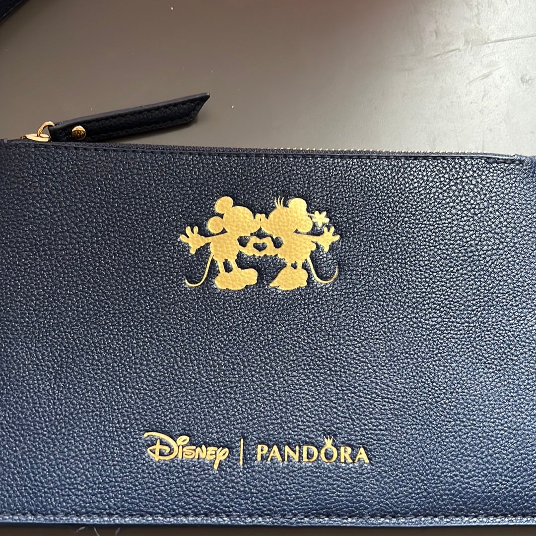 Genuine Pandora Promo Disney Navy Travel Pouch Case