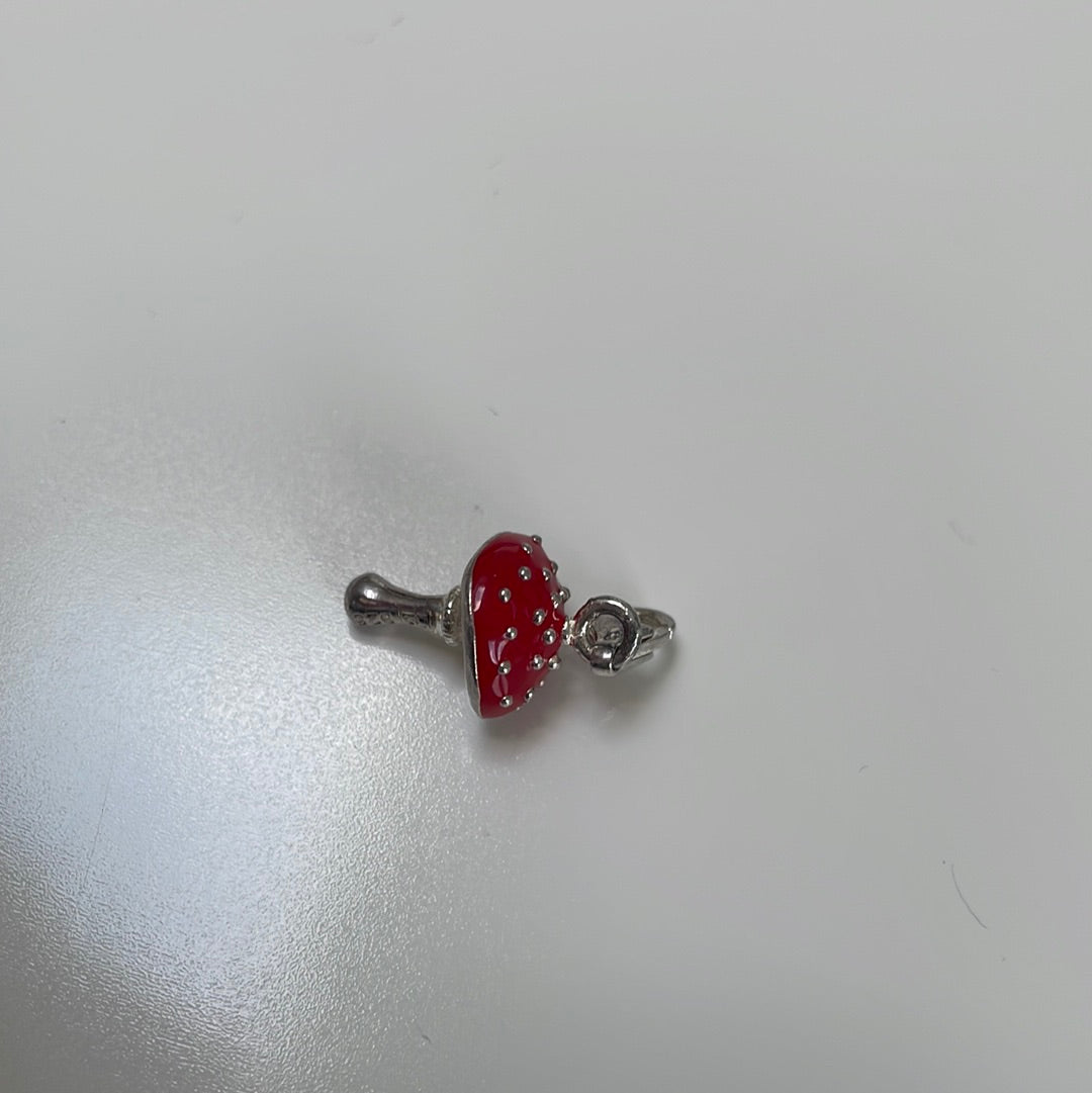 Genuine Thomas Sabo Red Enamel Mushroom RARE
