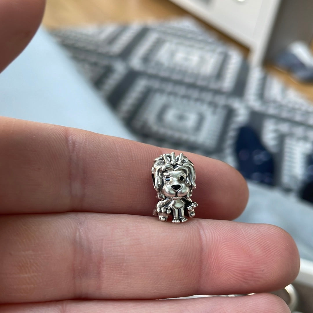 Genuine Pandora British Lion Union Jack enamel Charm