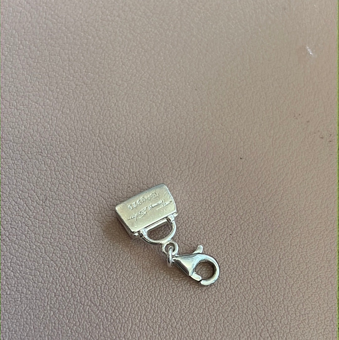 Genuine Thomas Sabo Bow Handbag/ Purse Dangle Clip Charm