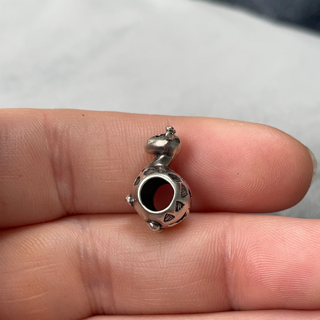 Sterling Silver Giraffe Animal Charm