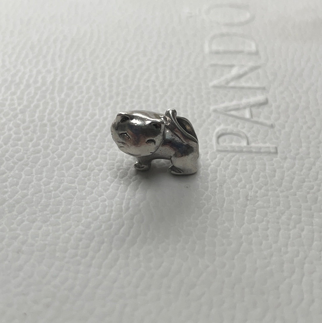 Genuine Chamilia Cat Kitten Animal Charm