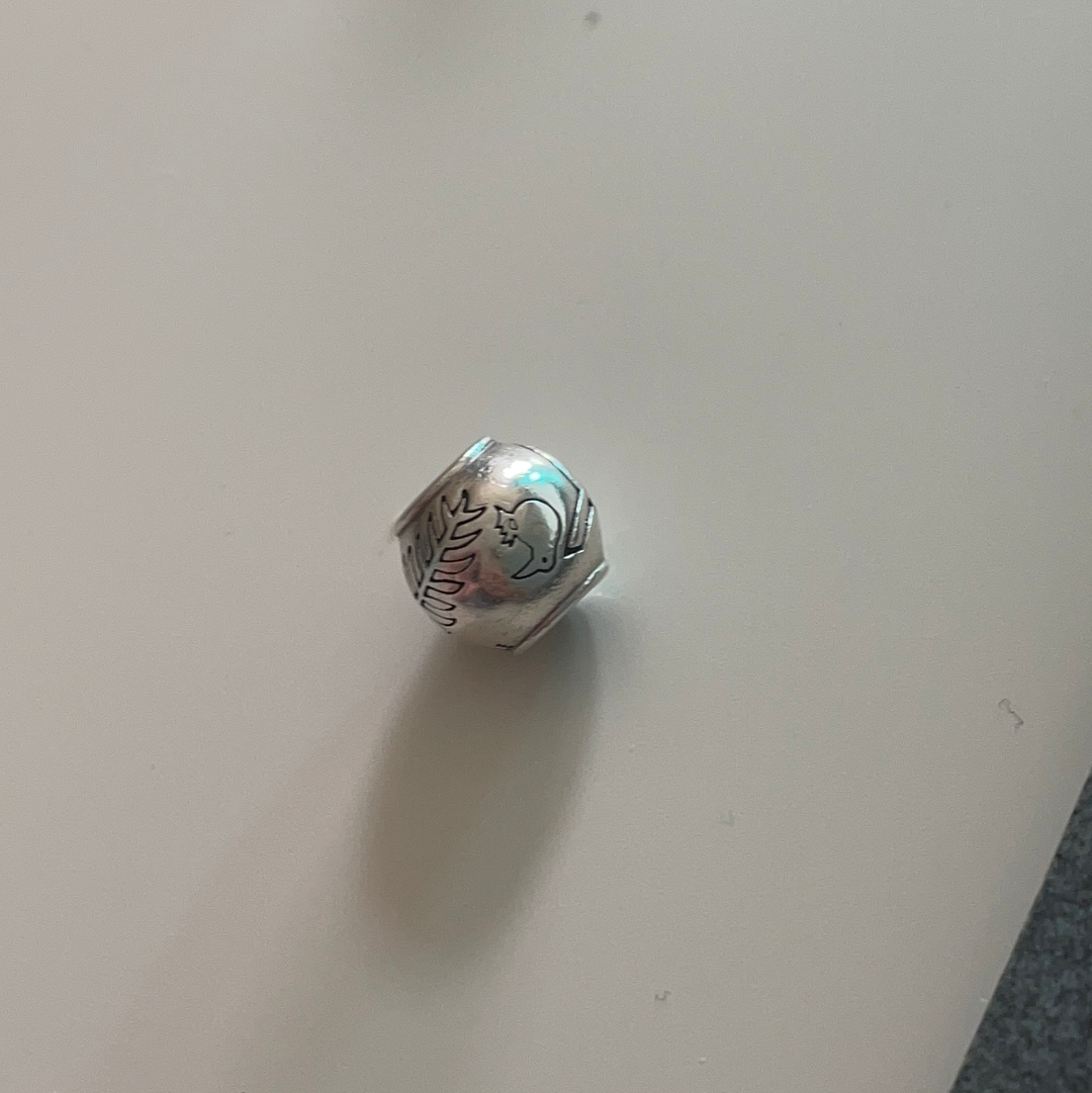 Genuine Pandora travel to New Zealand Kiwi Bird Charm VERY RARE