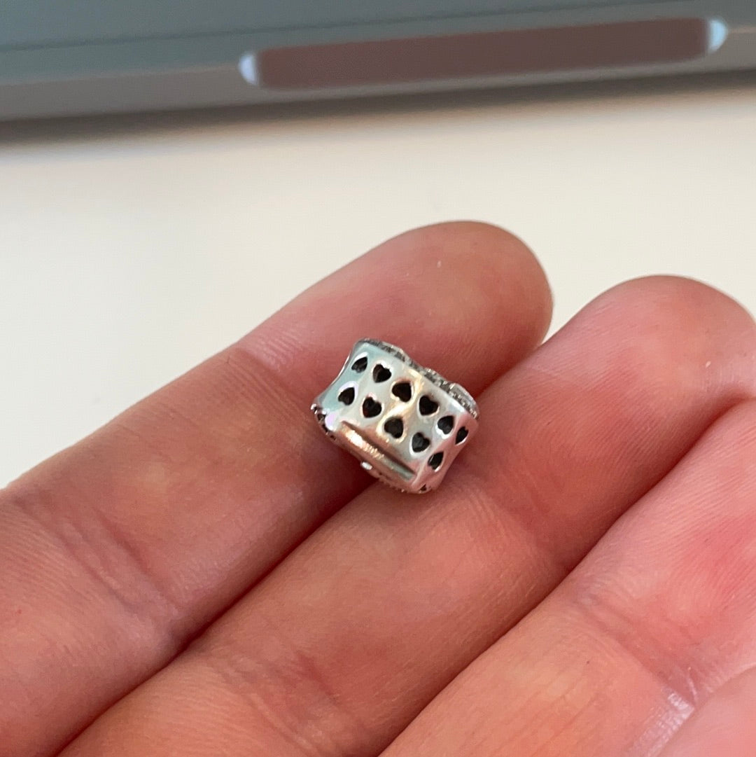 Genuine Pandora Pave Sparkling Rome Colosseum Charm