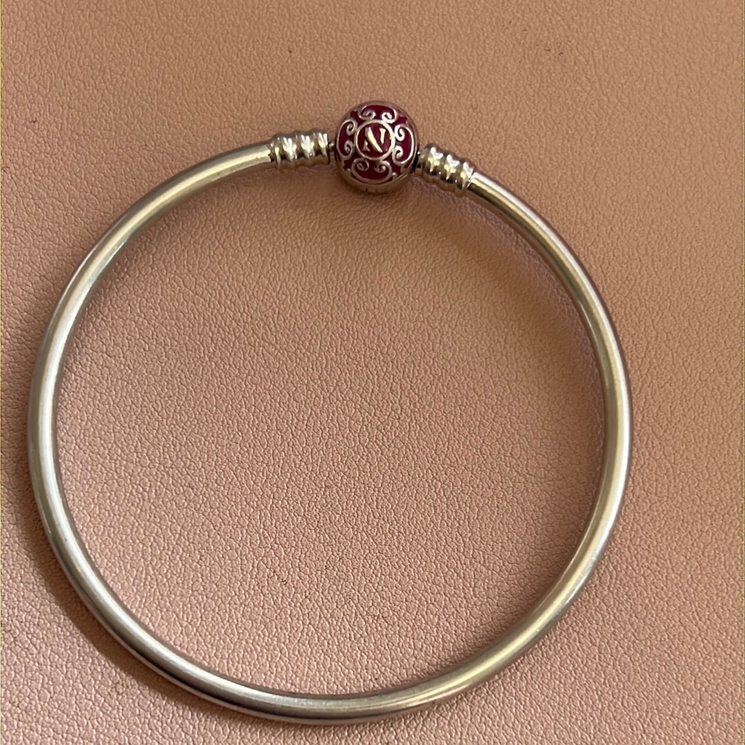 CNINA QUEEN Pink Enamel Bangle 19cm