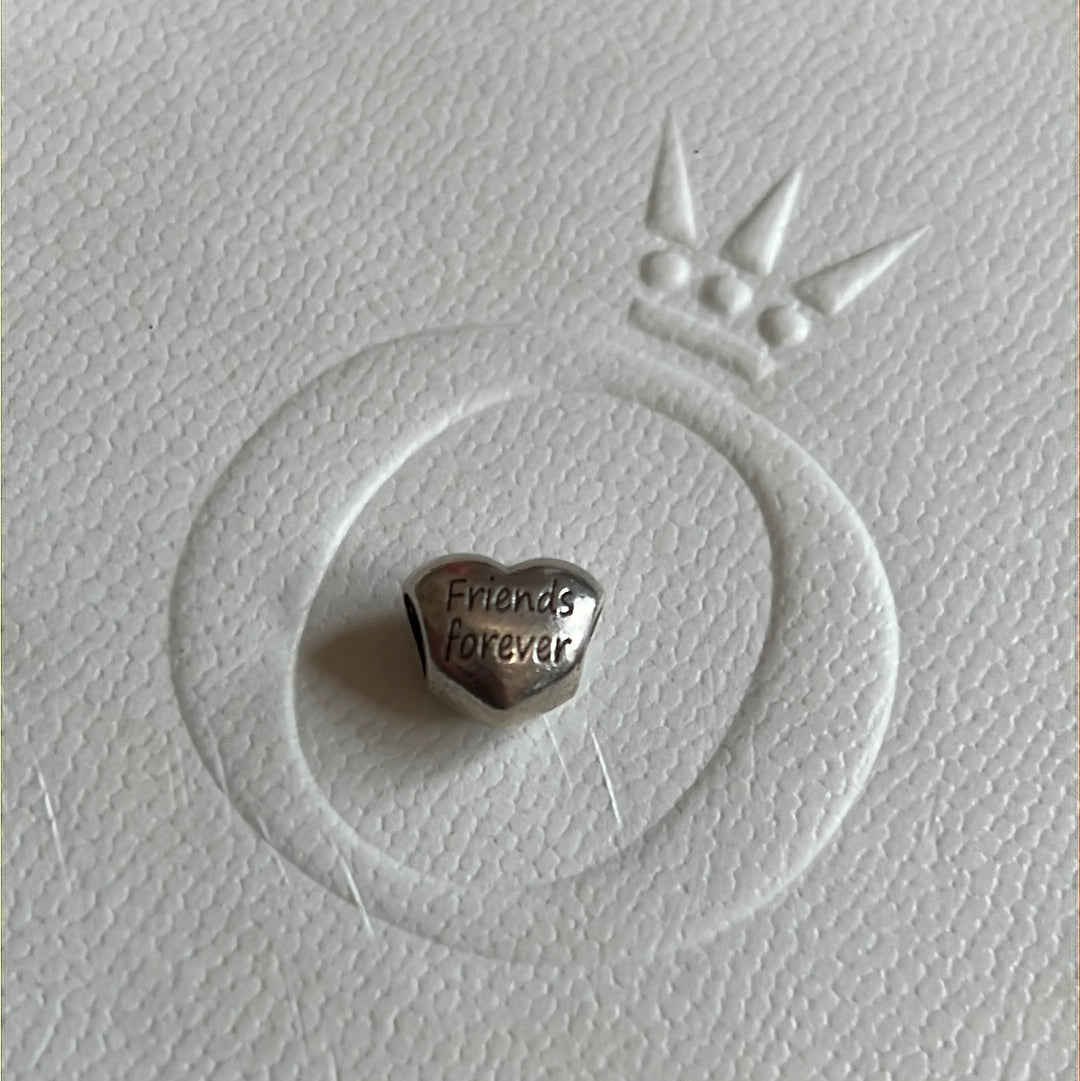 Genuine Pandora Friends Forever Heart Charm