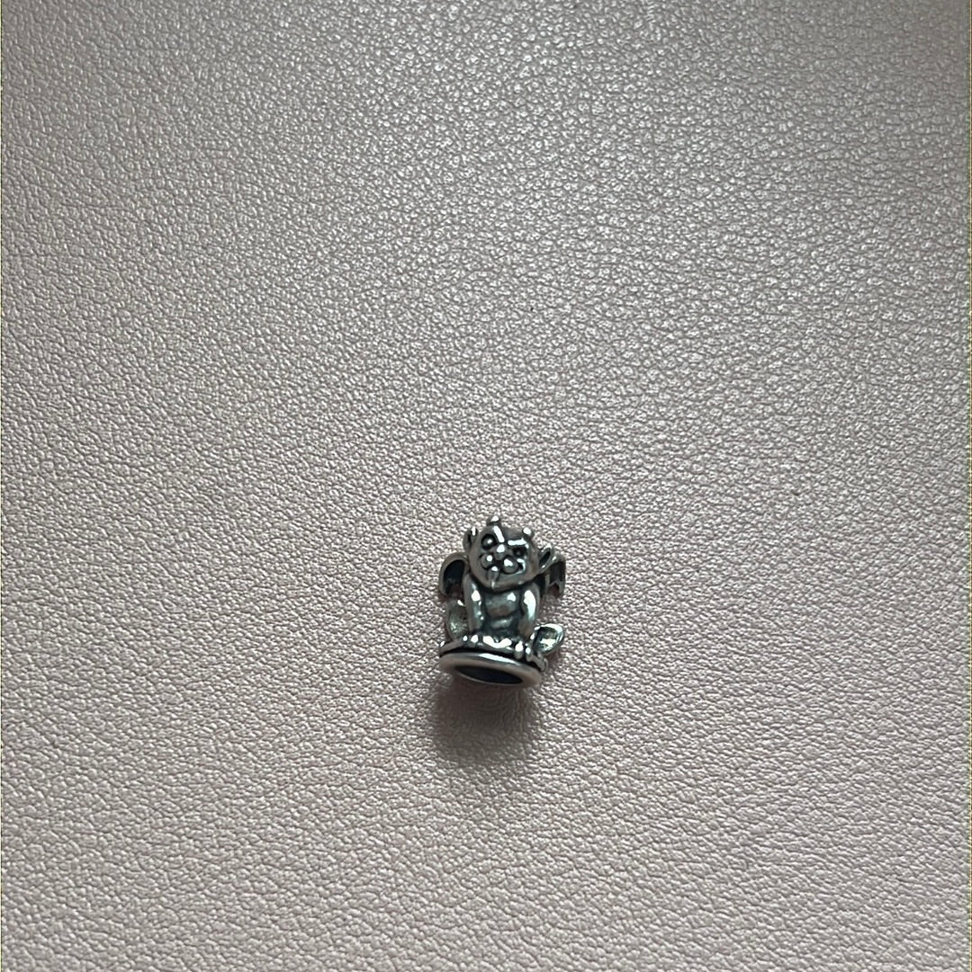 Genuine Chamilia RARE Gargoyle Halloween Charm