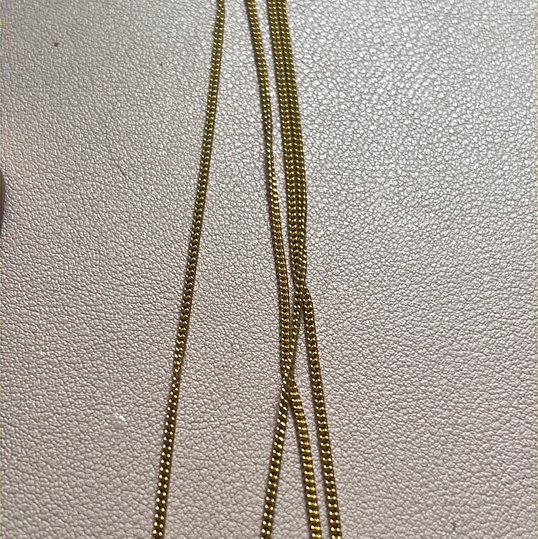 Genuine Pandora Shine Gold Butterfly Open Necklace 60cm Shine Chain