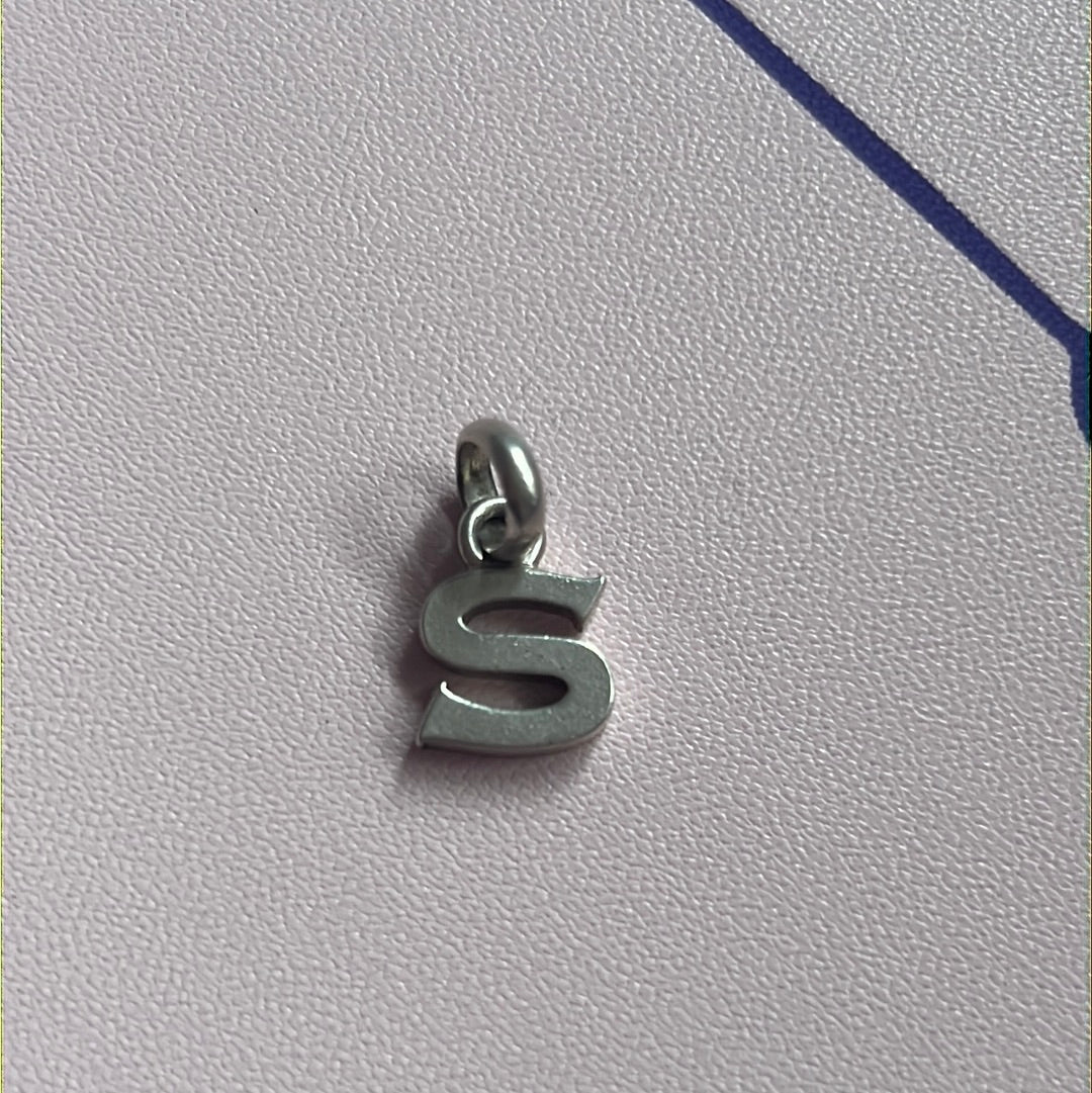 Genuine Links of London Letter S Dangle Charm