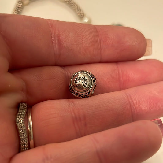 Genuine Pandora Sparkling Aries Charm Horoscope