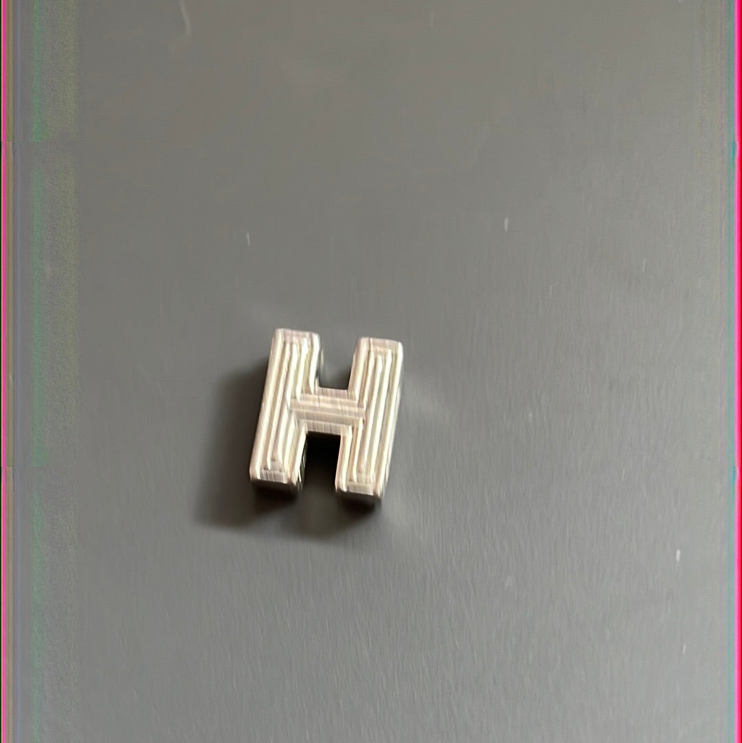 Genuine Pandora Reflexions H Letter Clip