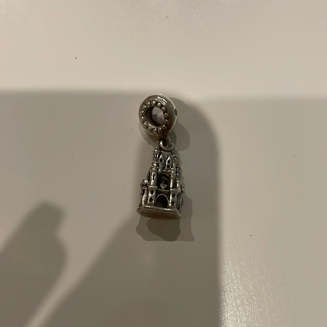 Genuine Pandora Disney 'Our Fairytale' Castle Dangle Charm