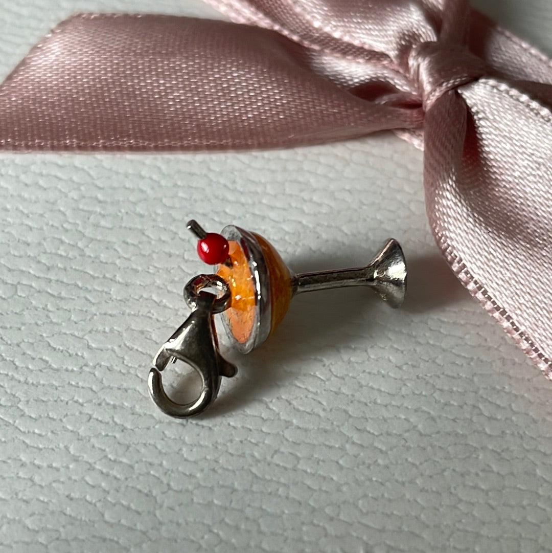 Thomas Sabo Enamel Cocktail Clip Charm