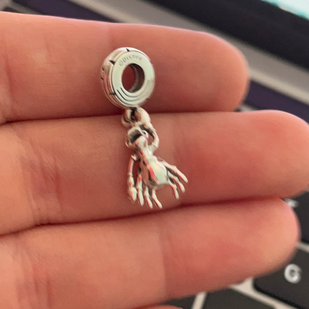 Genuine Pandora Little Mermaid Sebastian Crab Dangle Charm