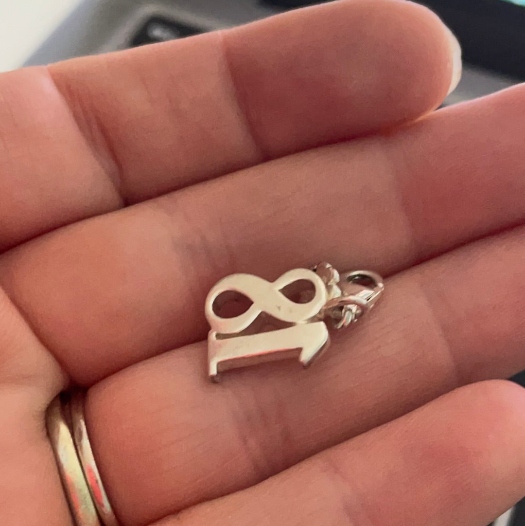 Genuine Thomas Sabo 18th Birthday Dangle Clip Charm