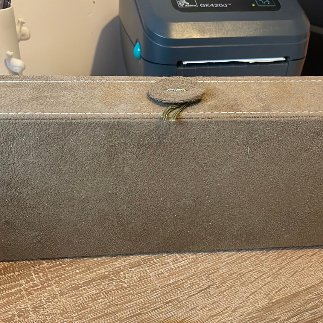 Genuine Pandora Retired Khaki Green 2 Tier Jewellery Box