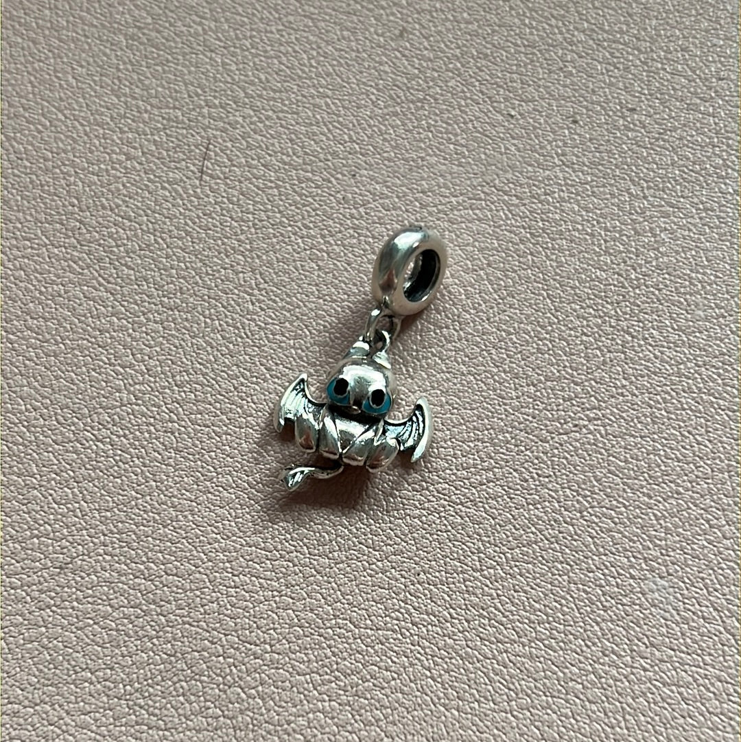 Sterling Silver Baby Dragon Dangle Charm