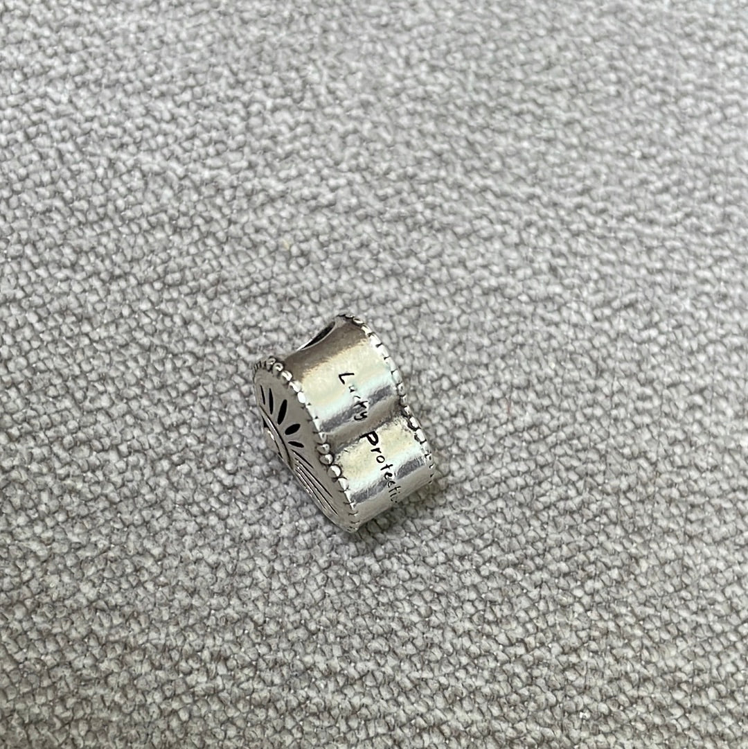 Genuine Pandora Protective Lucky Protection Evil Eye Heart RARE