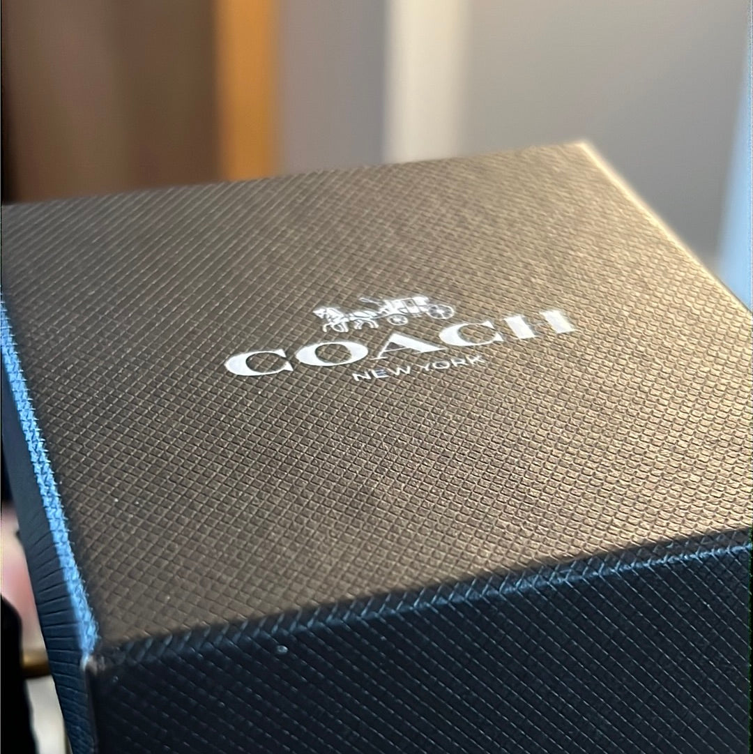 Genuine Coach Watch With CZ and Extra Links