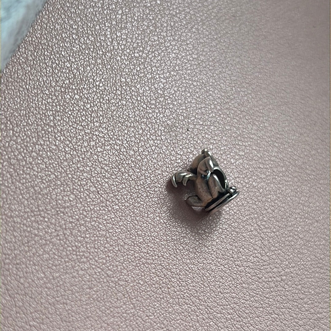Genuine Chamilia RARE Gargoyle Halloween Charm