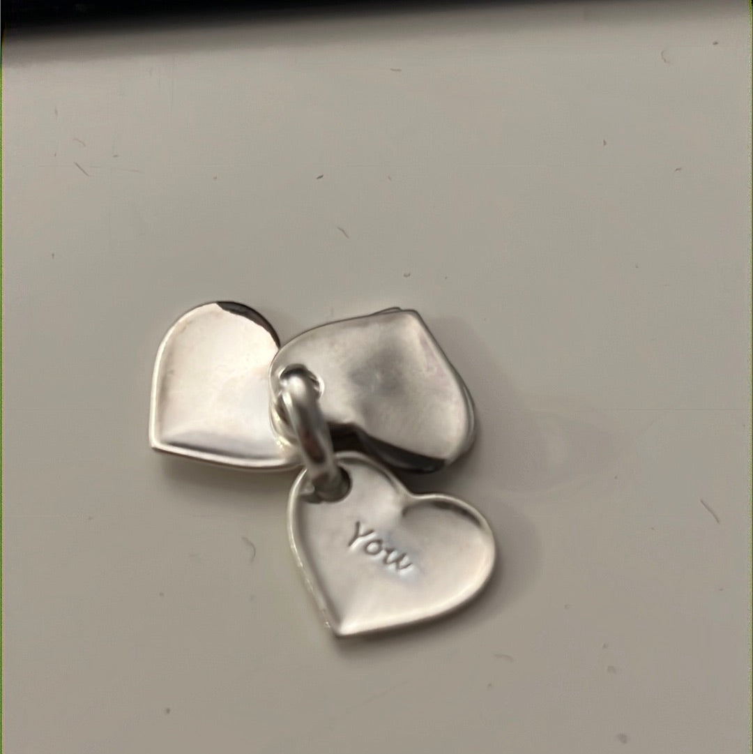 Genuine Links of London Sterling Silver Three Little Words “I love you” Book Charm fits on Sweetie Bracelet