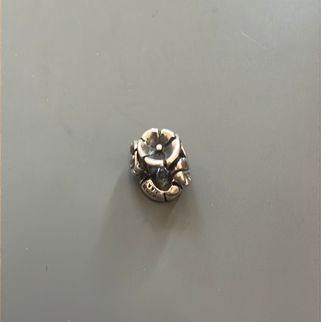 Genuine Trollbeads Flower Floral Retired Charm